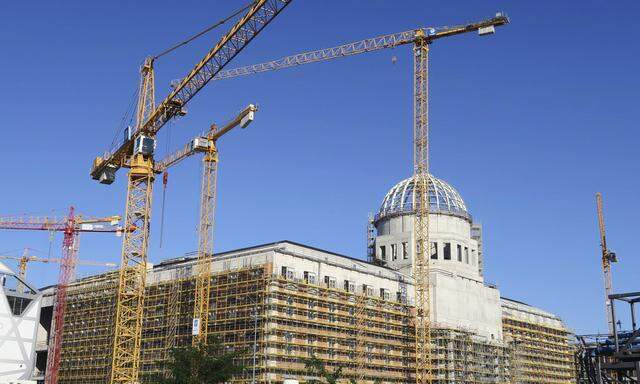 Baustelle des Berliner Stadtschlosses