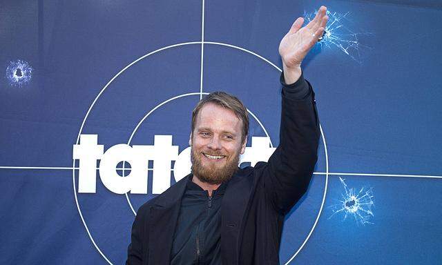 Stefan Konarske beim Preview des ARD Krimis Tatort Zahltag im Open Air Kino im Westfalenpark Dort