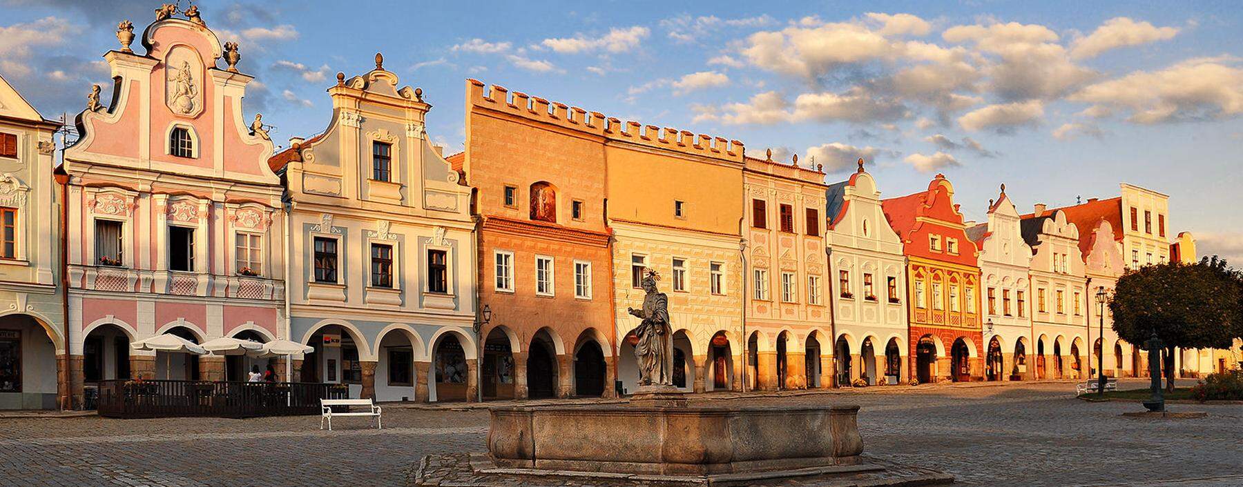 Sight. Besucher aus aller Welt wollen das Renais­sance-Ensemble von Telč sehen.