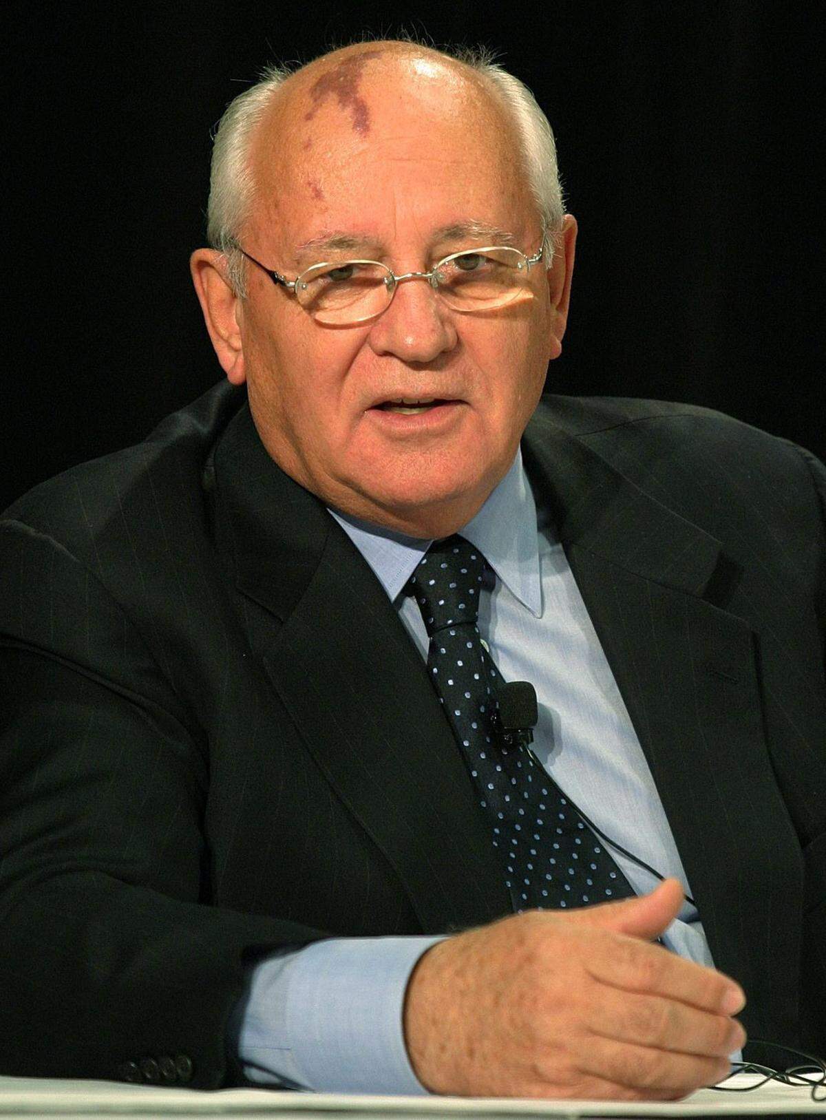 "Margaret Thatcher war eine große politische Persönlichkeit." Ex-Sowjetchef Michail Gorbatschow.
