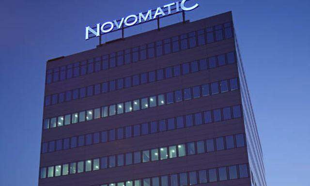Novomatic trotz hoeherem Umsatz