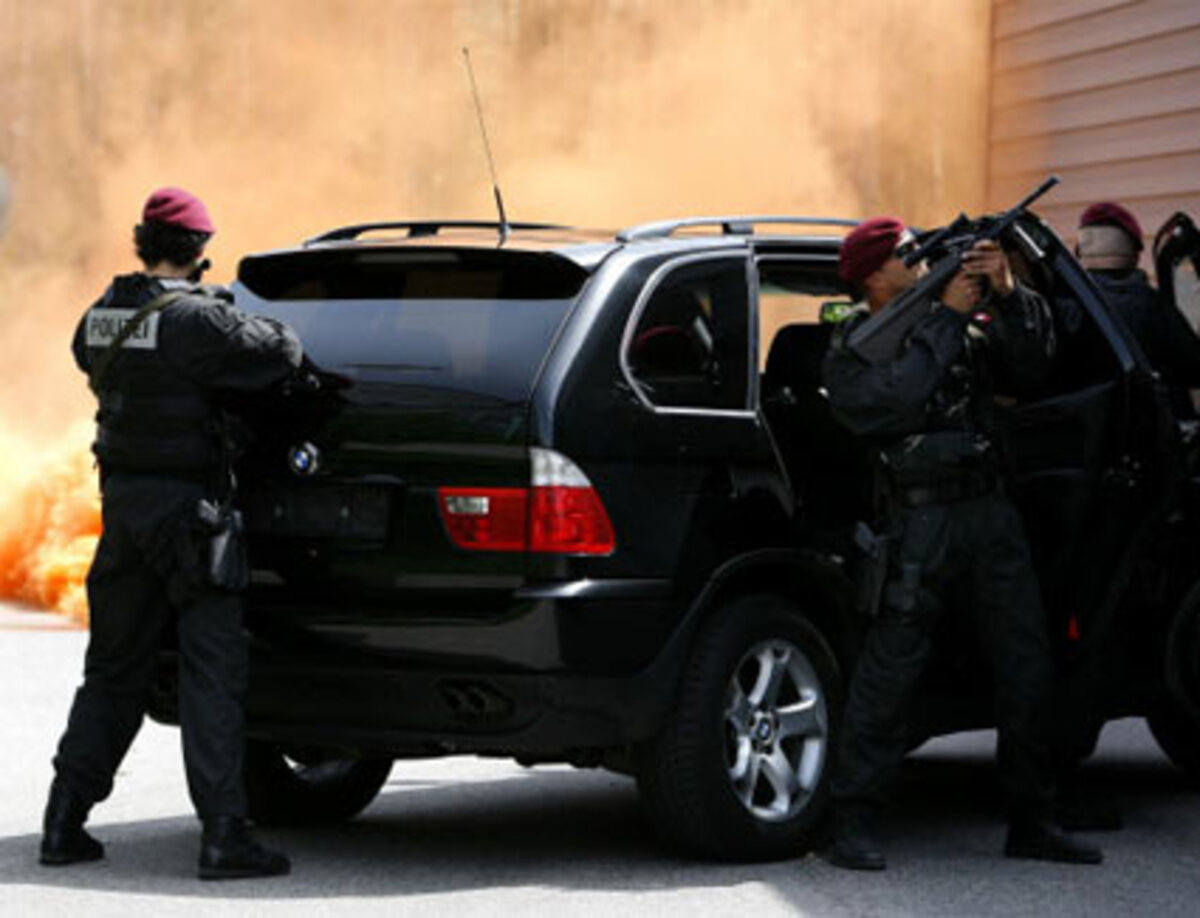Am Dienstag hielt die Sondereinheit im Cobra-Hauptquartier bei Wiener Neustadt noch eine Übung ab.