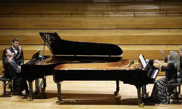 Pianistische Feierstunde; Lilya Zilberstein und Martha Argerich beim Brucknerfest in Linz.