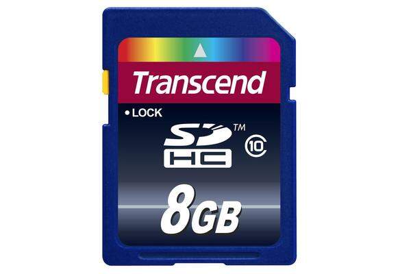 Transcend Extreme-Speed SDHC 8GB Class 10 memory card 