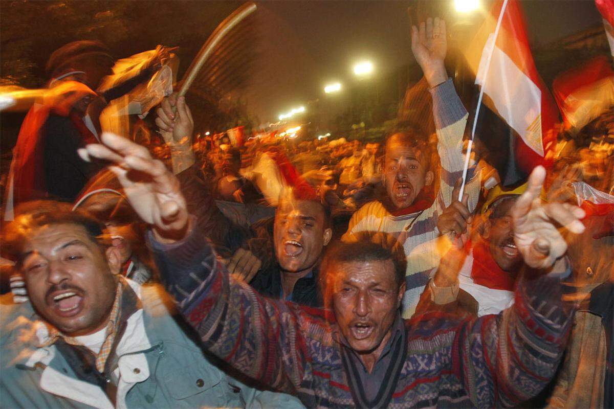 Am Freitagnachmittag geht die Herrschaft von Präsident Hosni Mubarak nach 30 Jahren zu Ende.