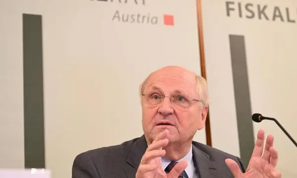 Fiscal Council President Christoph Badelt 