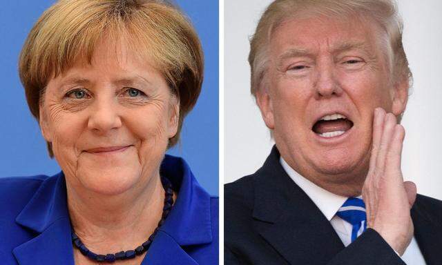 Angela Merkel und Donald Trump sind schon vor Amtsantritt des Amerikaners auf Konfrontationskurs.