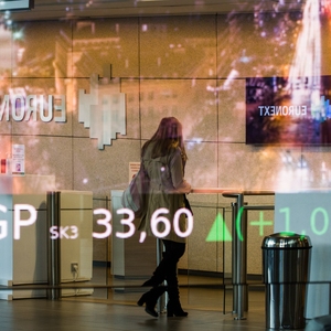 Archivbild: Die Euronext in Paris.