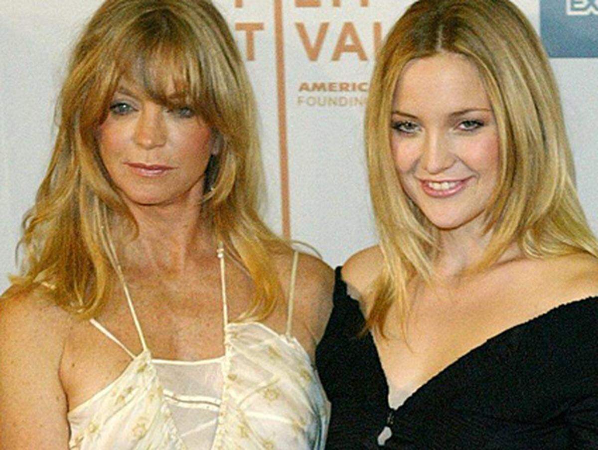 Goldmarie mal zwei: Kate Hudson (links) mit ihrer Mama Goldie Hawn.
