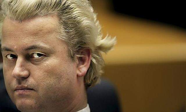 Der niederlaendische Rechtspopulist Geert Wilders