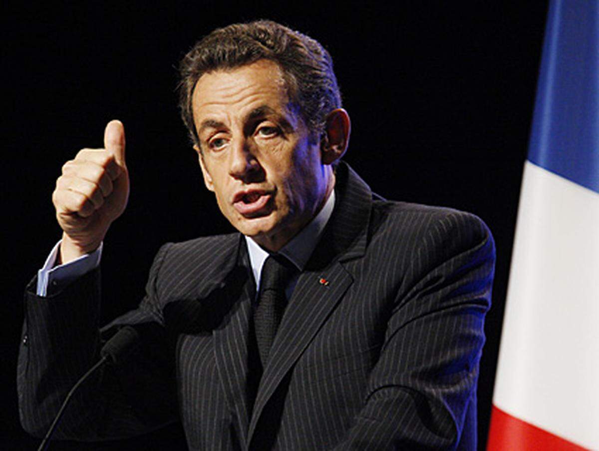 Frankreichs Präsident Nicolas Sarkozy