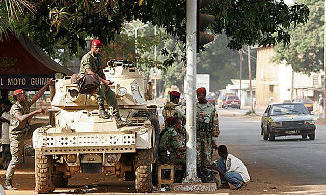 Symbolbild Soldaten in Guinea