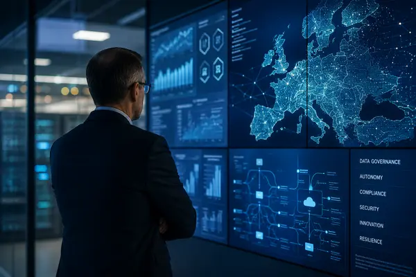 Eine souveräne digitale Architektur soll Unternehmen dabei unterstützen, neue Technologien wie künstliche Intelligenz sicher einzusetzen und gleichzeitig die Kontrolle über Daten und Systeme zu behalten.