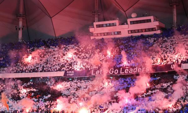 Im Bild: Ein Stadion in Riad.