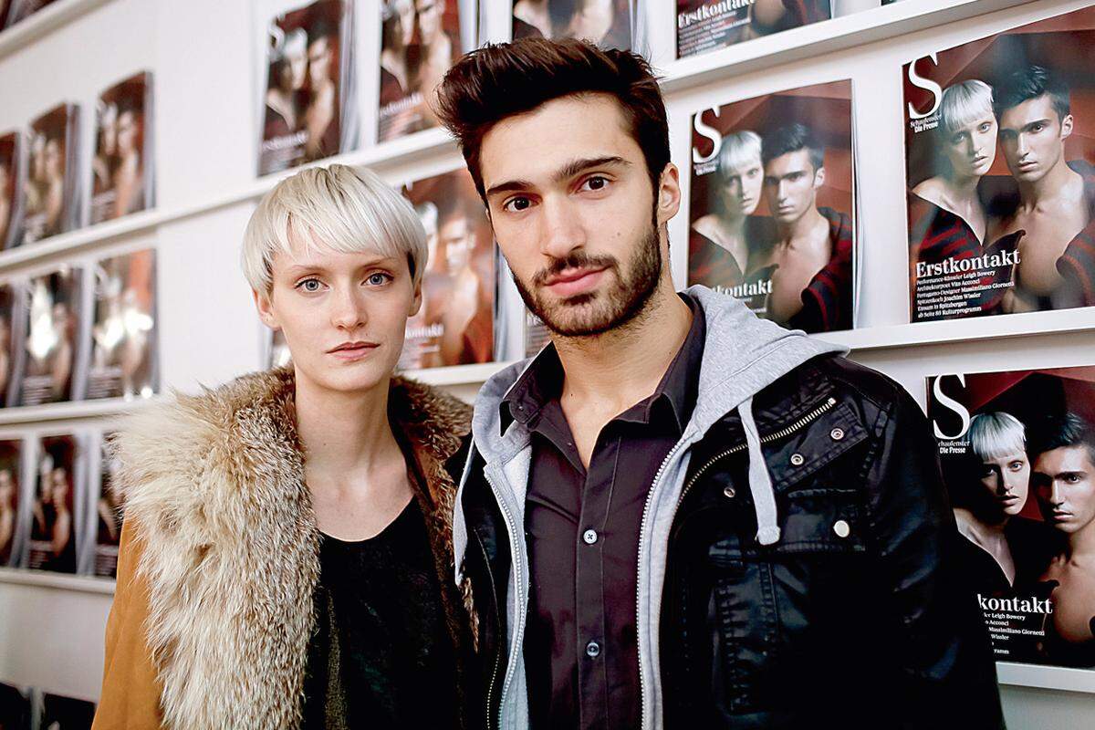 Erste Covermodels Jana Wieland und Mario Loncarski