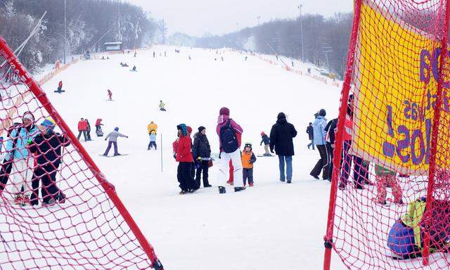 Skigebiet Hohe-Wand-Wiese. Archivbild aus 2010.