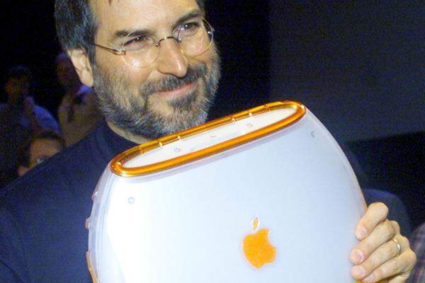 1999 folgte das erste Notebook "iBook", das damals 1600 Dollar kostete.