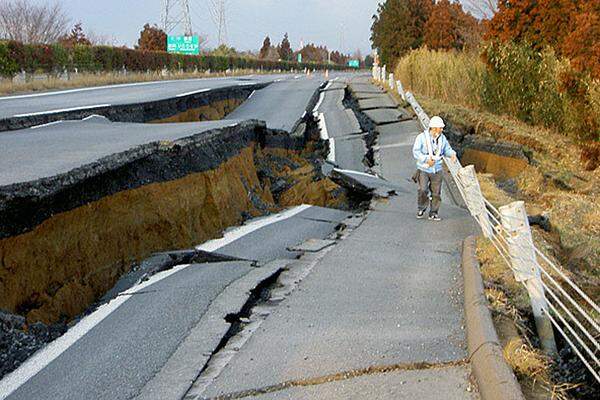 Es sei das stärkste Beben, das je in Japan gemessen worden ist, so das japanische Meteorologieamt.