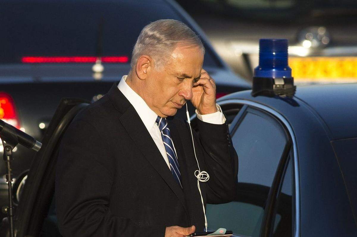 Israels Regierungschef Benjamin Netanjahu - 5 Telefonate.