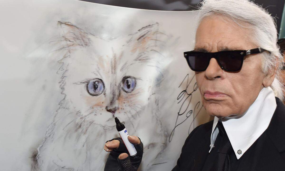 Seit dem Tod seines Lebensgefährten Jacques de Bascher 1989 bevorzugte Karl Lagerfeld, alleine zu wohnen. Einmal abgesehen von seiner Katze Choupette, die nicht nur auf unzähligen Artikel seiner Modemarke Karl abgebildet wurde, sondern auch einen eignen Twitter-Account hat.