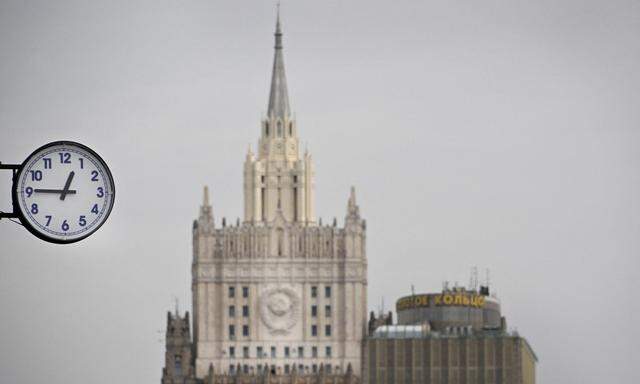 Das Außenministerium in Moskau.