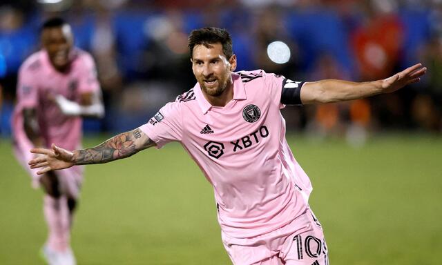 Lionel Messi ist in den USA nicht zu stoppen.