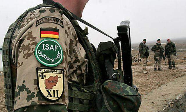 Deutscher ISAF-Soldat 