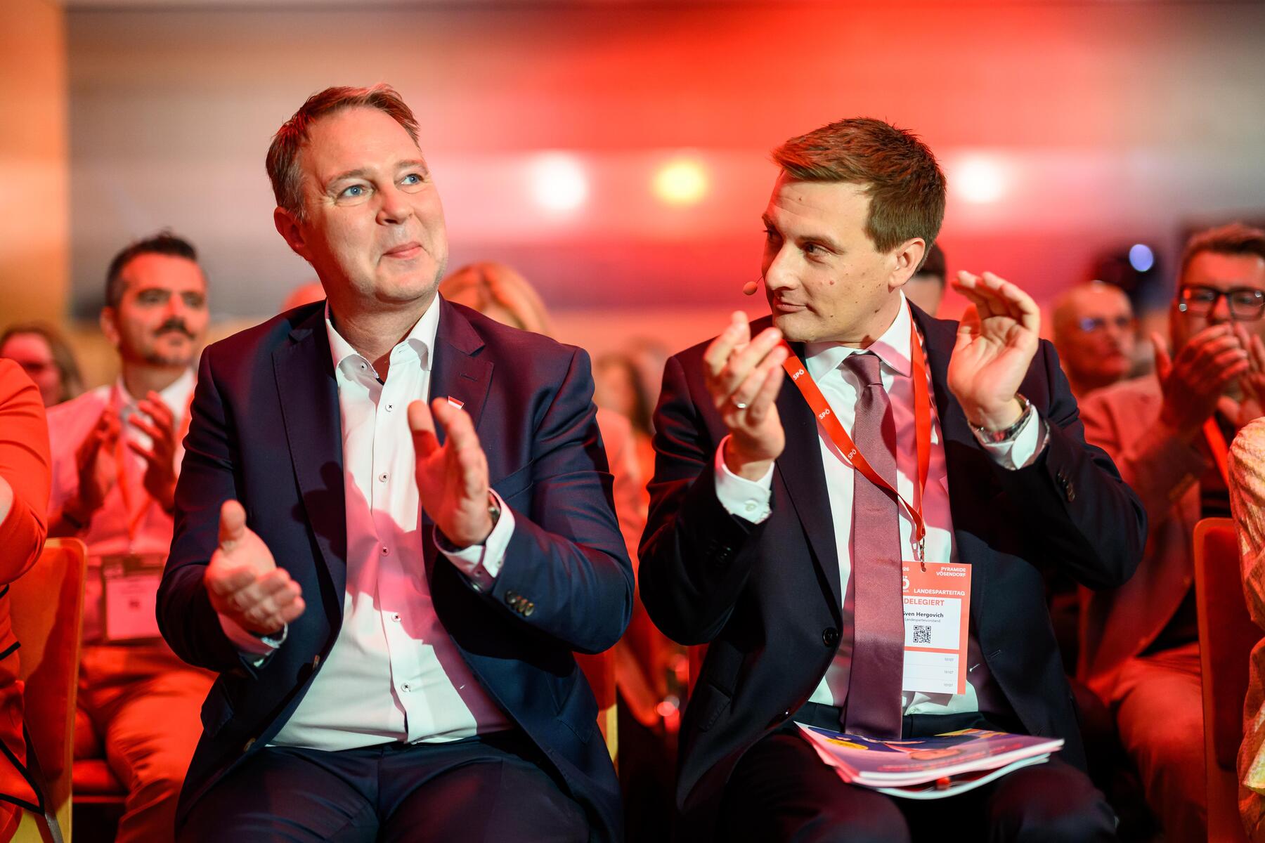 Hergovich erneut zum Chef der SPÖ Niederösterreich gewählt