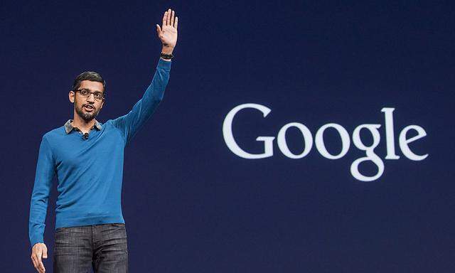 Der Google-Chef Sundar Pichai