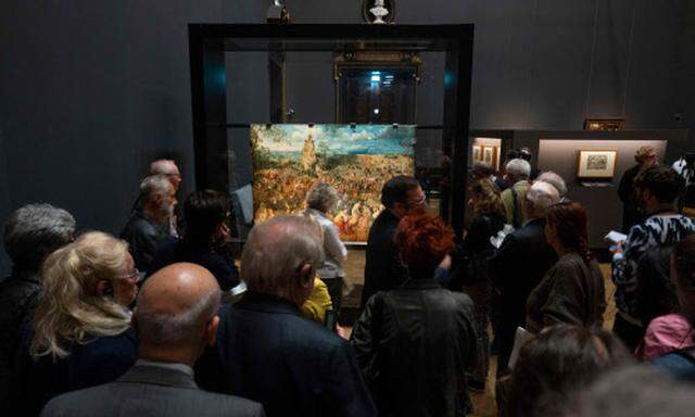 Einblick in die volle Bruegel-Ausstellung