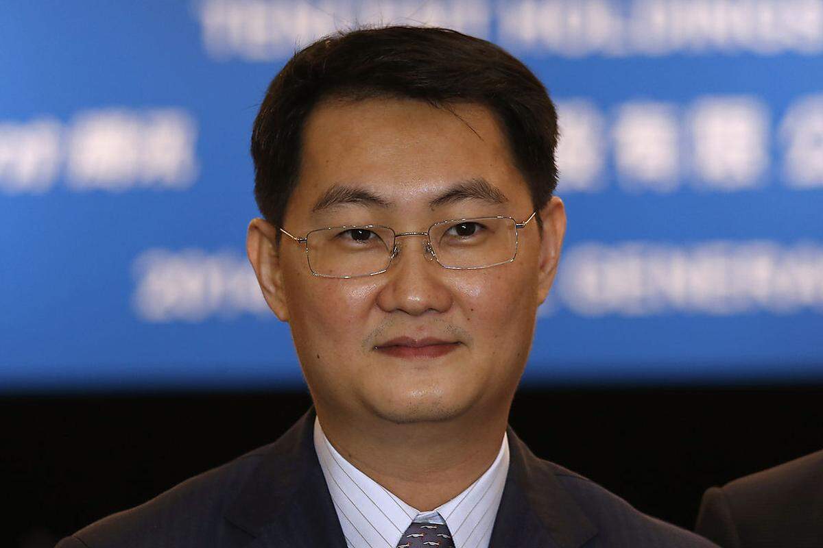 "Pony Ma" ist Chef und Gründer von Tencent, neben Baidu und Alibaba eine der drei größten Internetfirmen Chinas. Forbes schätzt ihn auf 16,1 Milliarden Dollar.