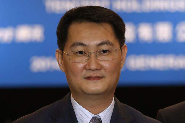 "Pony Ma" ist Chef und Gründer von Tencent, neben Baidu und Alibaba eine der drei größten Internetfirmen Chinas. Forbes schätzt ihn auf 13,4 Milliarden Dollar.