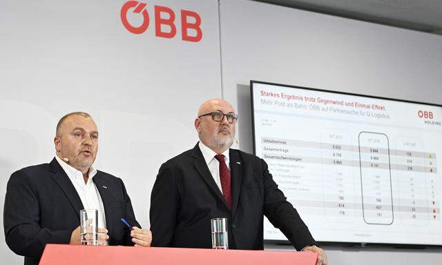 Arnold Schiefer ist seit Anfang April ÖBB-Finanzvorstand, davor war er Aufsichtsratschef. Andreas Matthä ist seit Mai 2016 Vorstandschef der Bundesbahnen.