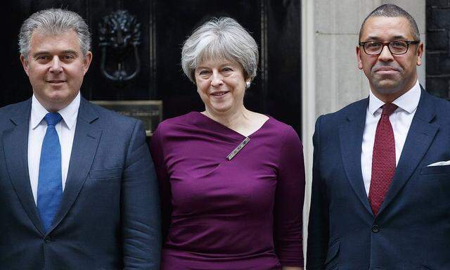 January 8 2018 London London UK London UK Prime Minister Theresa May poses with Brandon Lew