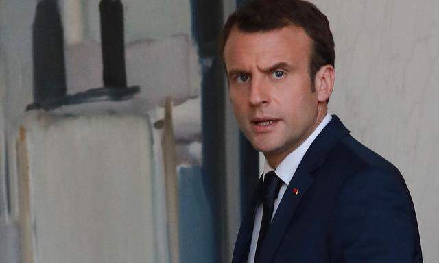 Macron bricht am Montag zu einer dreitägigen USA-Reise auf.