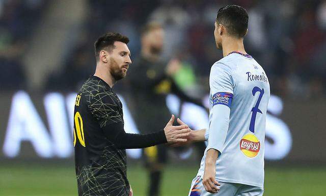 Lionel Messi (links) und Cristiano Ronaldo