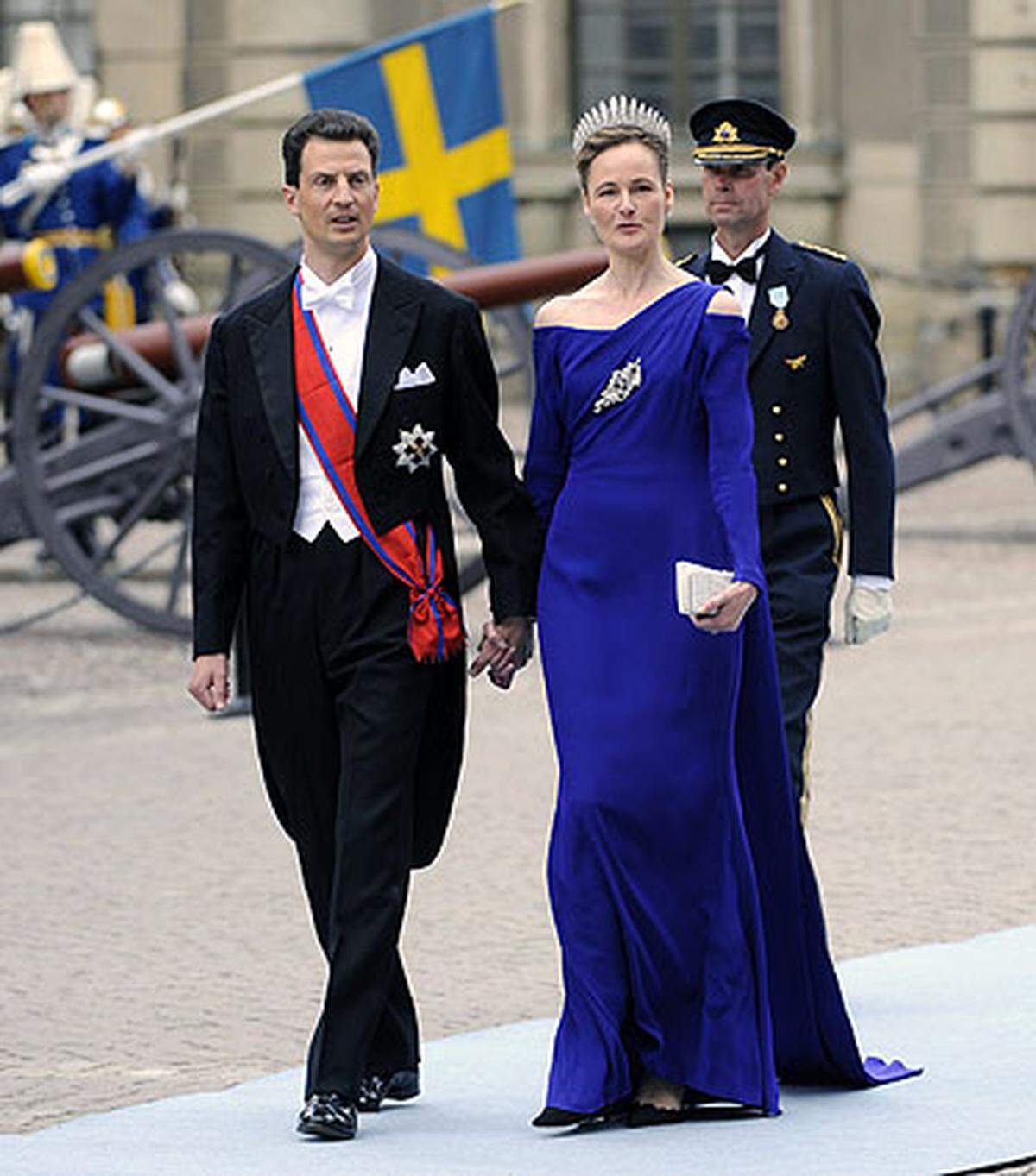 Liechtensteins Prinz Alois gemeinsam mit Prinzessin Sophie.