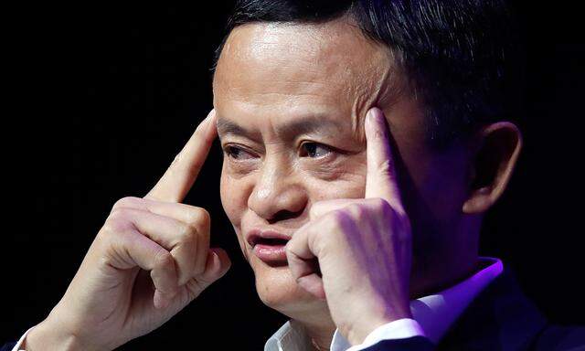 Alibaba Chairman Jack Ma speaks at VivaTech fair in Paris