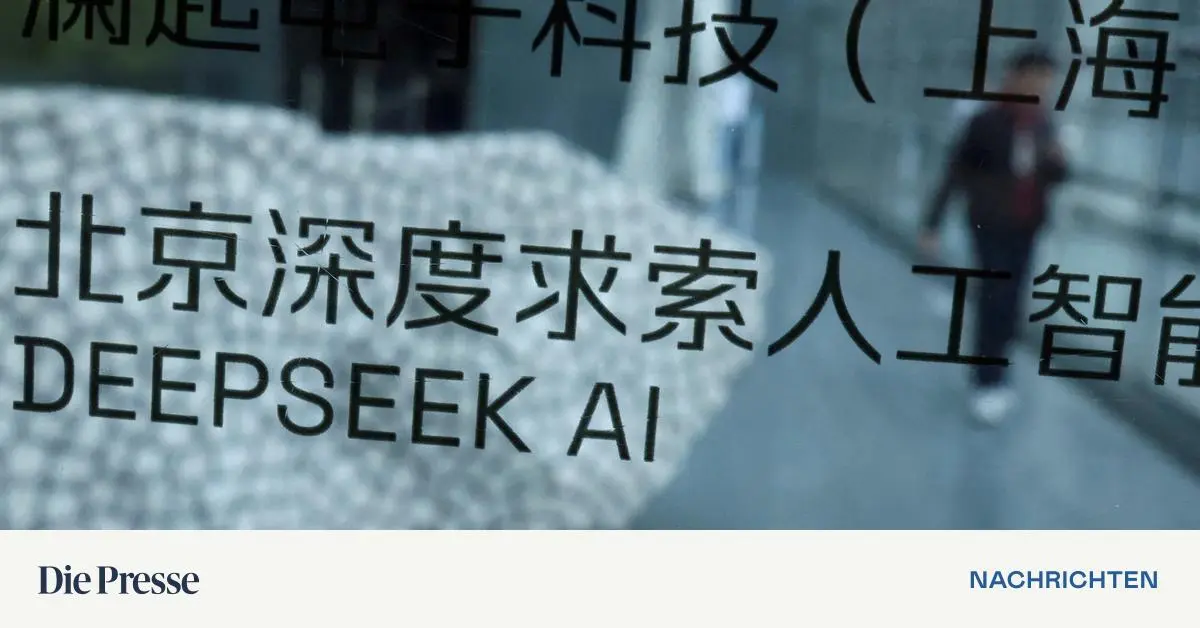 Ist die Erfolgsgeschichte von DeepSeek Fake? – DiePresse.com