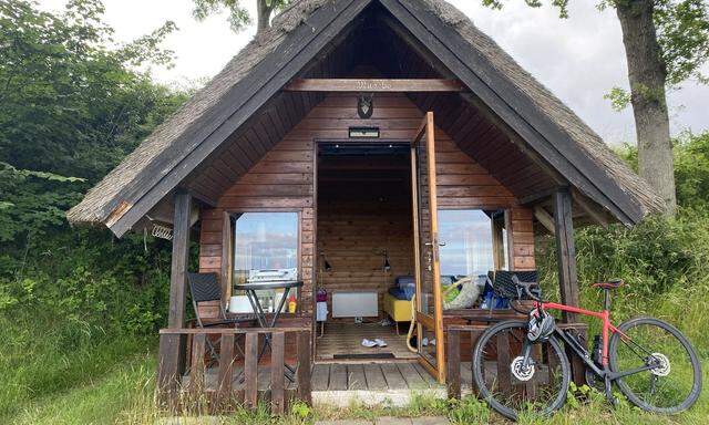 Klein und gemütlich: ein Tiny House direkt am Meer. In Dänemark lernt man, was „Hygge“ bedeutet.