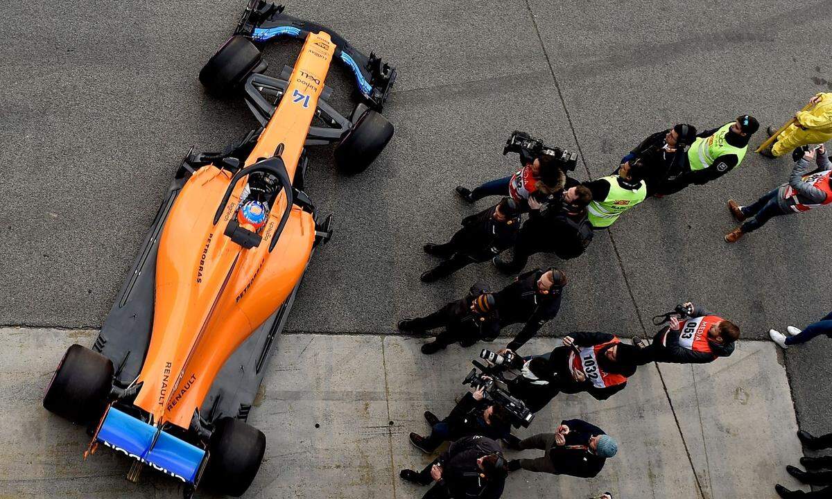 McLaren-Chef Zak Brown beruhigte: "Wir hatten ein Problem mit der Radmutter!"  