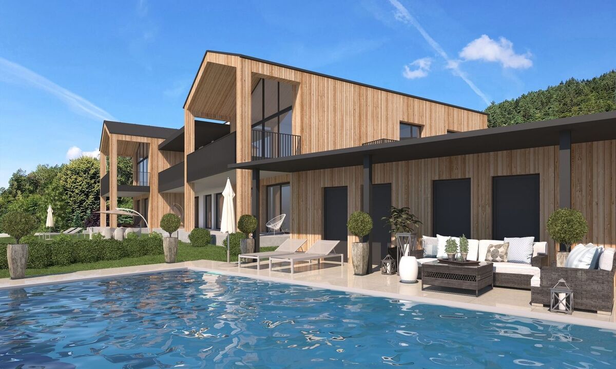  Wohneinheiten mit Badeplatz am Keutschacher See.