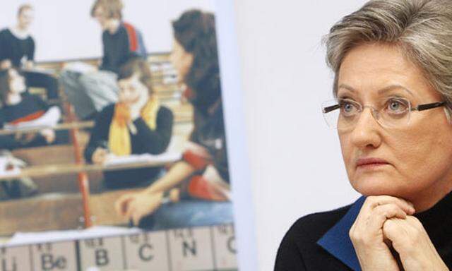 Claudia Schmied Eine Ministerin
