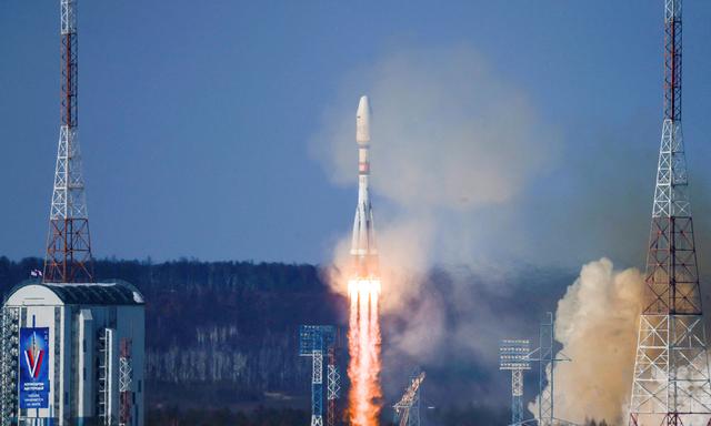 Russischer Raketenstart im Februar (Symbolbild)