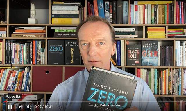 Marc Elsberg liest aus "Zero".