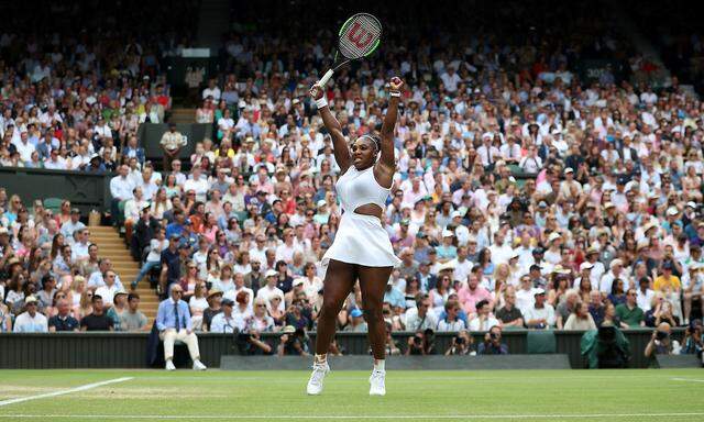 Serena Williams steht im Halbfinale von Wimbledon. 