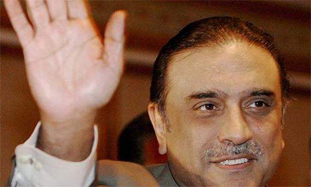 Asif Ali Zardari, der Witwer von Benazir Bhutto, will neuer pakistanischer Präsident werden.
