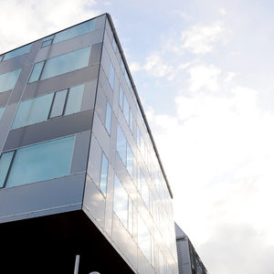 Die Sigmund-Freud-Privatuniversität in Wien Leopoldstadt, in der soeben ein Zubau für die Mediziner fertiggestellt worden ist.