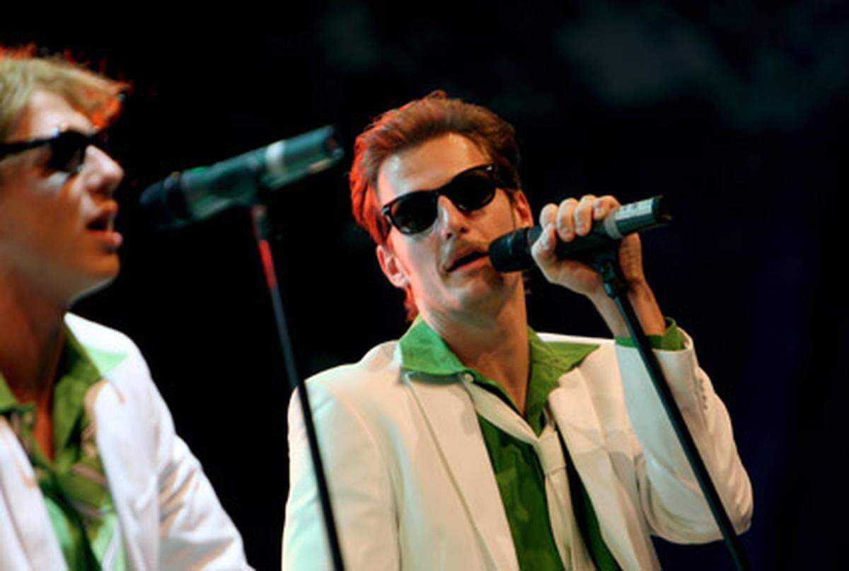 Rene Gartler und Raimund Hedl sorgten für ein erfolgreiches Revival der "Backstreet Boys".