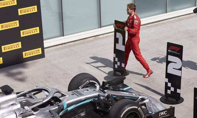 Vettel vertauscht die Rangordnung